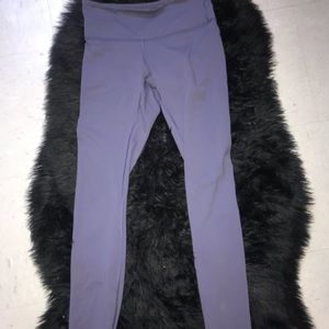 grayish/purple Lululemon leggings